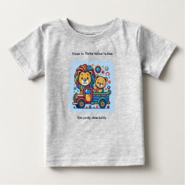 VTVR-RISEGENTLY-BT - Baby Tops ベビーTシャツ