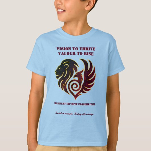 VTVR-ROOTEDRISING-T - Tシャツ (正面)