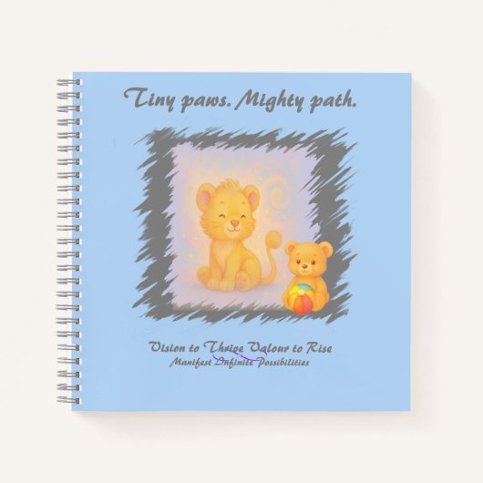 VTVR-TINYPAWS-J - Journal ノートブック (正面)