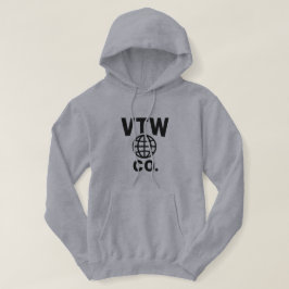 VTWメンズフード付きスウェットシャツ パーカ