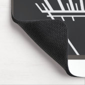 VUのメートルのアナログの容積のAudiophileギフト マウスパッド (コーナー)