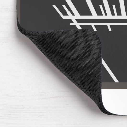 VUのメートルのアナログの容積のAudiophileギフト マウスパッド (コーナー)