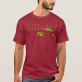 VU Meter dB DJ Tシャツ (正面)