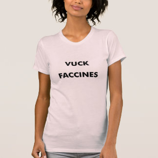 vuckのfaccines! tシャツ