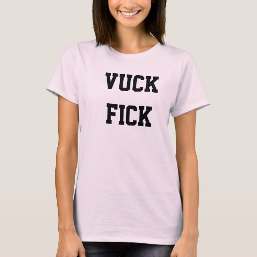 Vuck Fickのワイシャツおもしろいなマイケル・ヴィック Tシャツ (正面)