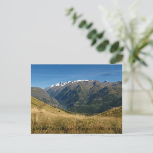 Vueのdepuis信号de l' homme、Oisans: vue… ポストカード (スタンド正面)