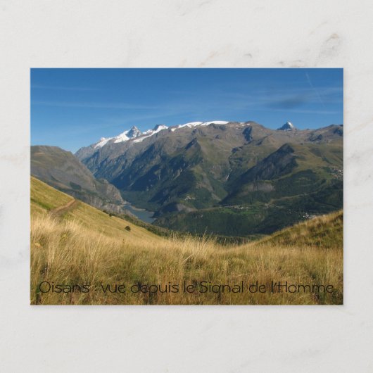 Vueのdepuis信号de l' homme、Oisans: vue… ポストカード (正面)
