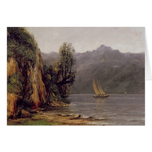 Vue du Lac Leman、c.1873-77 (正面横)