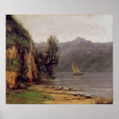 Vue du Lac Leman、c.1873-77 ポスター (正面)