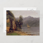 Vue du Lac Leman、c.1873-77 ポストカード (正面/裏面)