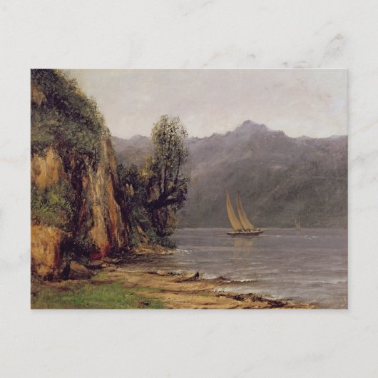 Vue du Lac Leman、c.1873-77 ポストカード (正面)