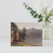 Vue du Lac Leman、c.1873-77 ポストカード (スタンド正面)