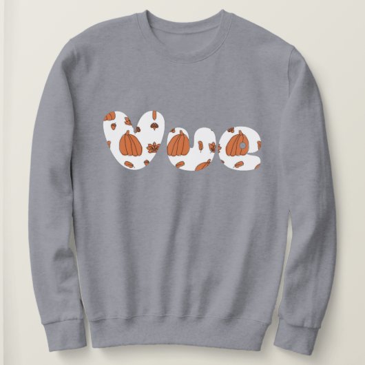 Vue Hmong姓ファミリーマッチングシャツ スウェットシャツ (デザイン正面)