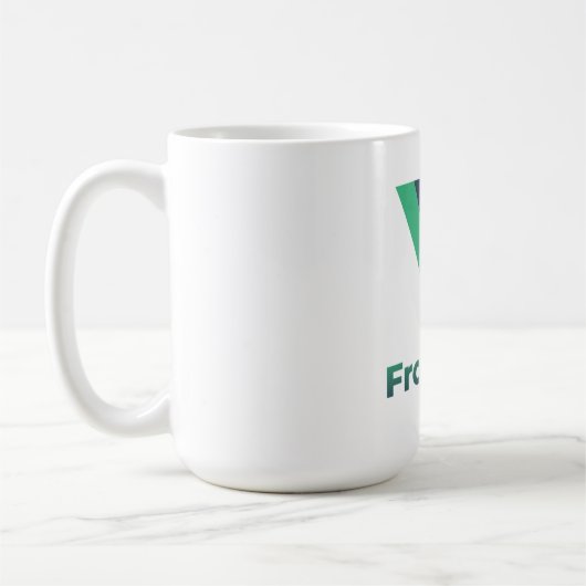 Vue JS フロントエンド コーヒーマグカップ (左)