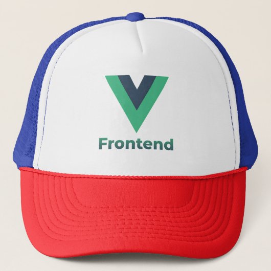 Vue.js Frontend キャップ (正面)
