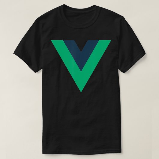 Vuejs JavaScript JSフロントエンドソフトウェアエンジニアプロ Tシャツ (デザイン正面)