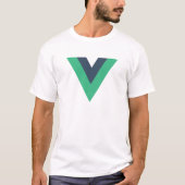 VueJS Vue.jsの進歩的なJavaScriptフレームワーク Tシャツ (正面)