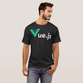VueJS Vuejs JavaScript Framework Premium _1 Tシャツ (正面フル)