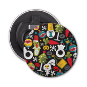 vUglyクリスマスおよび明けましておめでとう 栓抜き (正面)