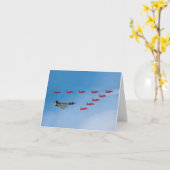 Vulcanの挨拶XH558 カード (黄色い花)