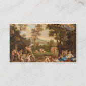 Vulcanの炉、18世紀の金星 名刺 (裏面)