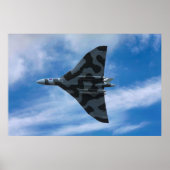 Vulcan bomber in flight ポスター (正面)