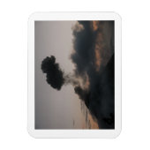 Vulkan Fuego in Guatemala マグネット (縦)