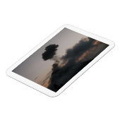 Vulkan Fuego in Guatemala マグネット (左側)