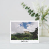 Vulkankrater San Cristóbal in Nicaragua ポストカード (スタンド正面)