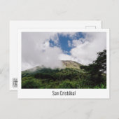 Vulkankrater San Cristóbal in Nicaragua ポストカード (正面/裏面)