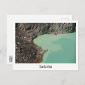 Vulkankrater Santa Ana in El Salvador ポストカード (正面/裏面)