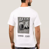 Vulneraleの人の飲むワイシャツ Tシャツ (裏面)