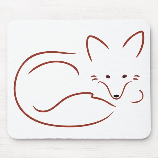 VulpesのVulpes マウスパッド (正面)
