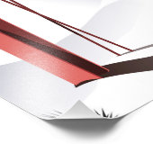 Vuokattiフィンランドのスキーポスター フォトプリント (角)