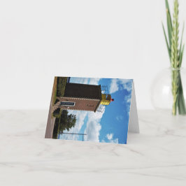 Vuurtoren voor scheepvaart in Willemstad Nederland カード