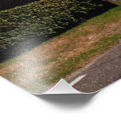 Vuurtoren voor scheepvaart in Willemstad Nederland フォトプリント (角)