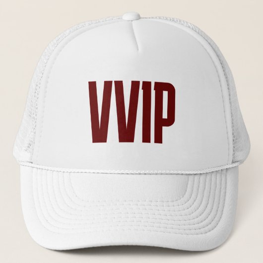 VVIP （非常に、非常に重要な人） キャップ (正面)