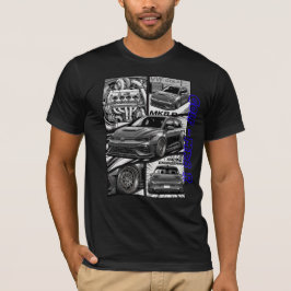 VWゴルフMK8 R JDMマンガパネル Tシャツ