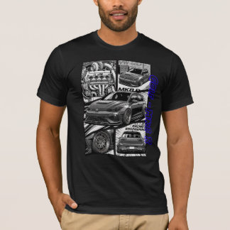 VWゴルフMK8 R JDMマンガパネル Tシャツ