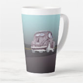 VWスプリット楕円バグラテMug カフェラテマグ (右アングル)