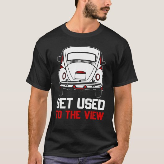 VWビートルにも慣れてしまえ Tシャツ (正面)