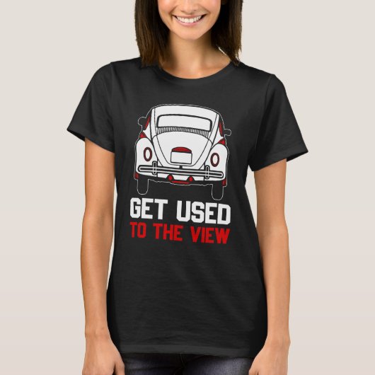 VWビートルにも慣れてしまえ Tシャツ (正面)