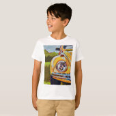 VWビートルペイント - ビートル愛好家へのギフト Tシャツ (正面フル)