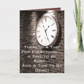 VWD Very Well Done卒業カード カード (正面)