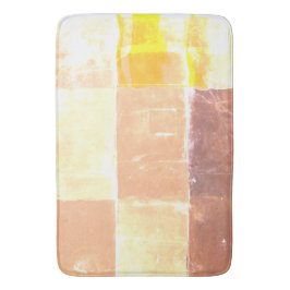 Vwndrettiイエローソフトカラー バスマット