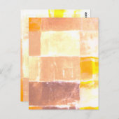 Vwndrettiイエローソフトカラー ポストカード (正面/裏面)