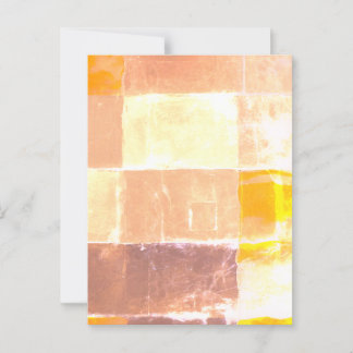 Vwndrettiイエローソフトカラー ポストカード