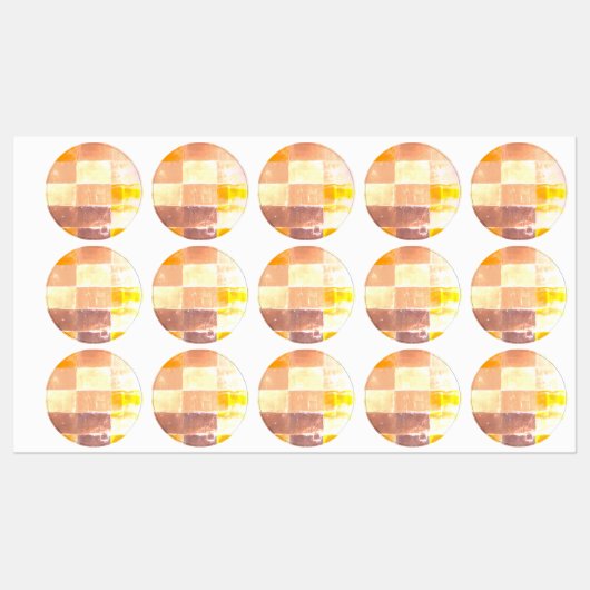 Vwndrettiイエローソフトカラー ラベル (シート)