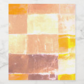 Vwndrettiイエローソフトカラー ワインラベル (シングルラベル)