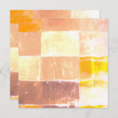 Vwndrettiイエローソフトカラー 招待状 (正面/裏面)